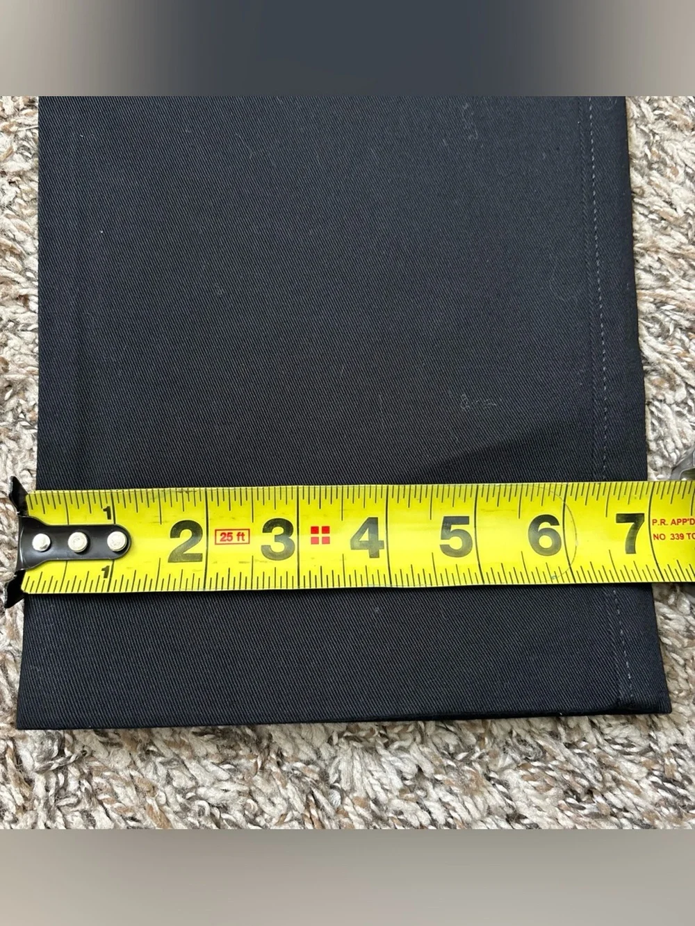 J. Crew Flex Men's Slim Fit Black Chino Pants, 31x32, NWT